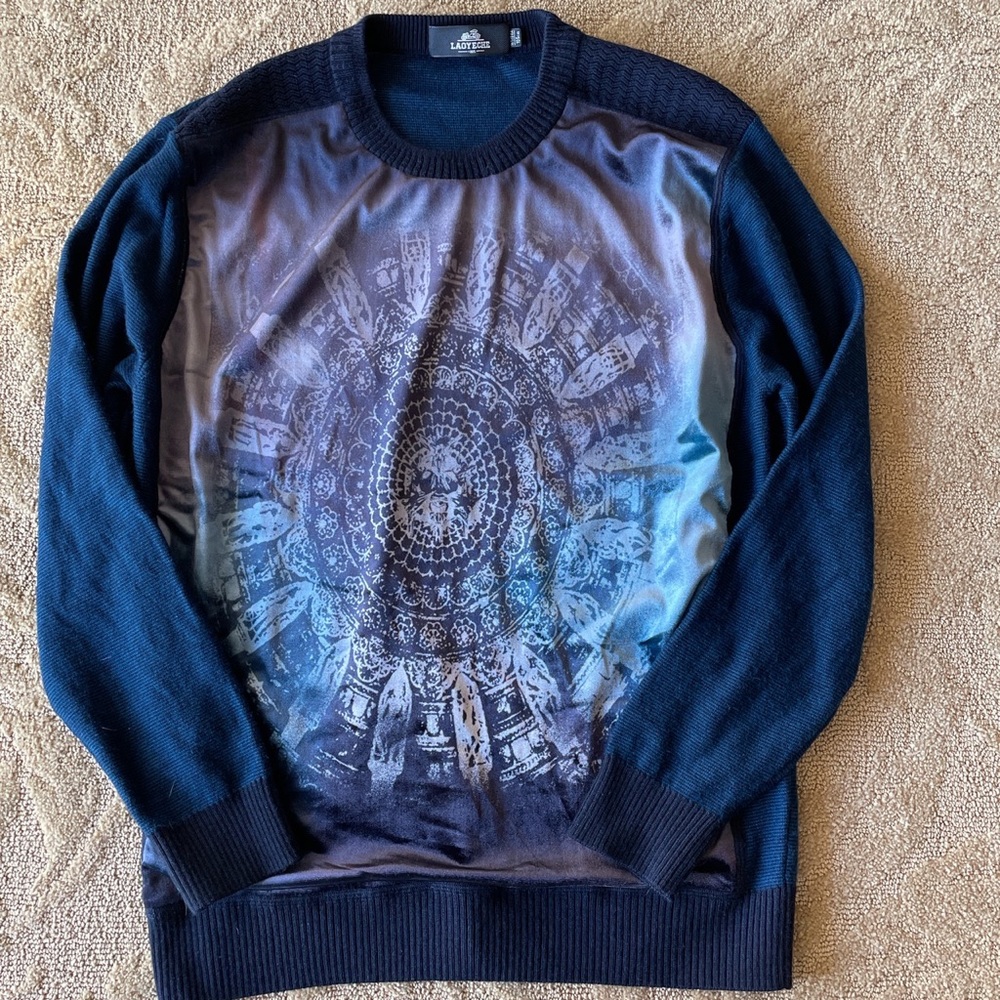 Abstract LAOYECHE sweater.